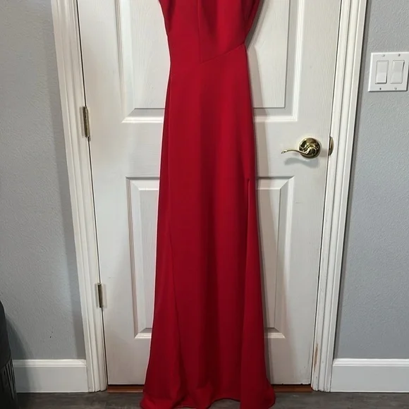 La femme Red Formal Dress Size 0 - Picture 13 of 13